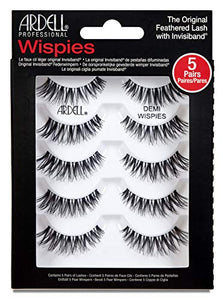 Ardell False Eyelashes, Demi Wispie, 5 Pack, Black