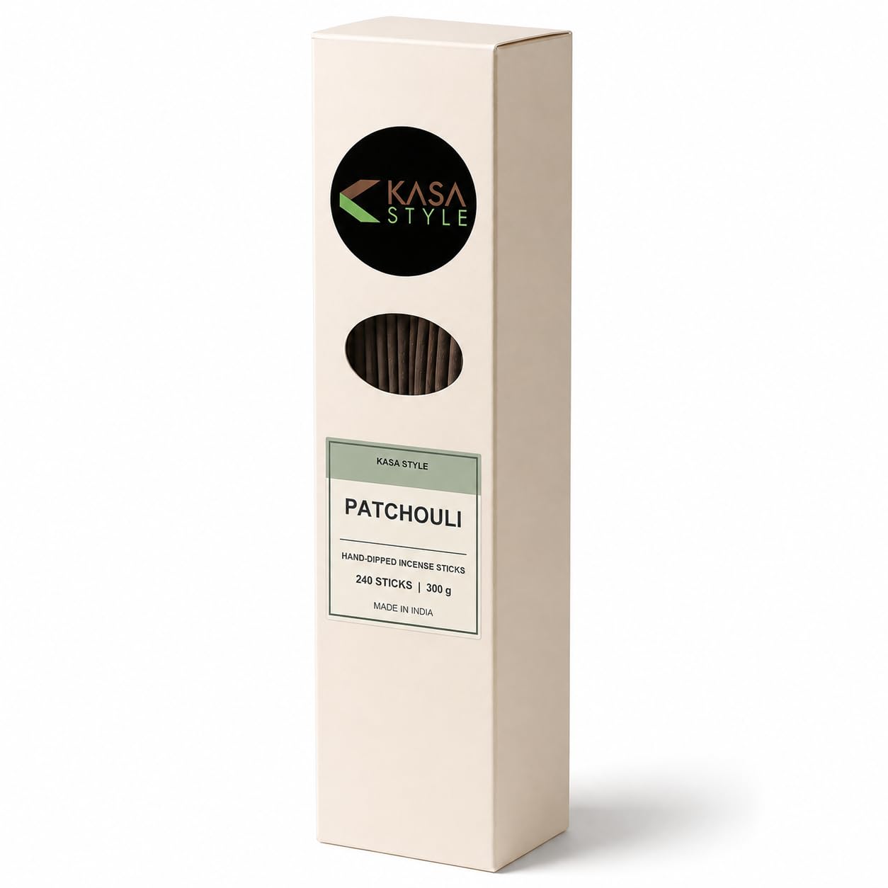 Kasa Style Incense Sticks, Hand-Dipped, 240 Ct, 300 g