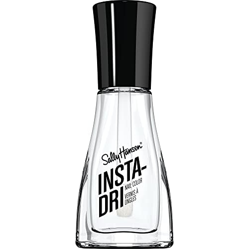 Sally Hansen Insta-Dri®, Clearly Quick, Quick Dry, Long Lasting, Streak-Free Shine, Clear Nail Polish