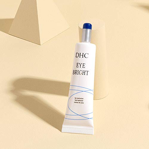 DHC Eye Bright Lightweight Eye Gel Minimizes Dark Circles and Puffy Eyes Absorbs quickly Daytime and Nighttime Use Ideal for All Skin Types, Clear, 0.52 Fl Ounce