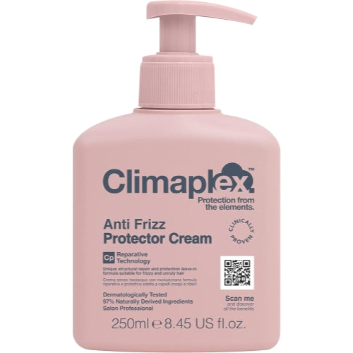 Climaplex Anti Frizz Protector Cream - Shields from Heat and UV Damage - Promotes Healthy Scalp - Soothes and Improves Shine - Leaves Hair Silky Smooth - Vegan Friendly and Cruelty Free - 8.45 oz