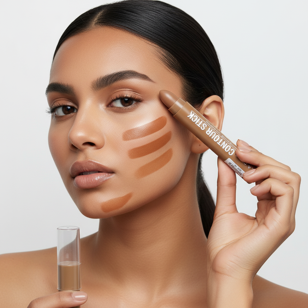 L.A. Colors Contour Stick Highlighter CCS621 Cream Face Sculpting 0.07 oz Makeup