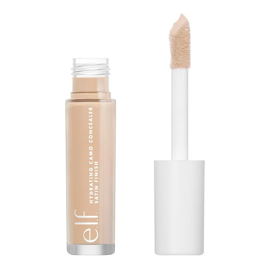 e.l.f Hydrating Camo Concealer Covers Blemishes & Under-Eye Circles Medium Peach