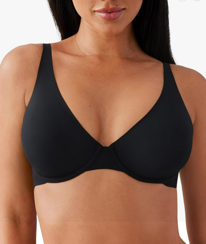Wacoal, Women's, Better Than Braless Underwire Bra, Black, 32H