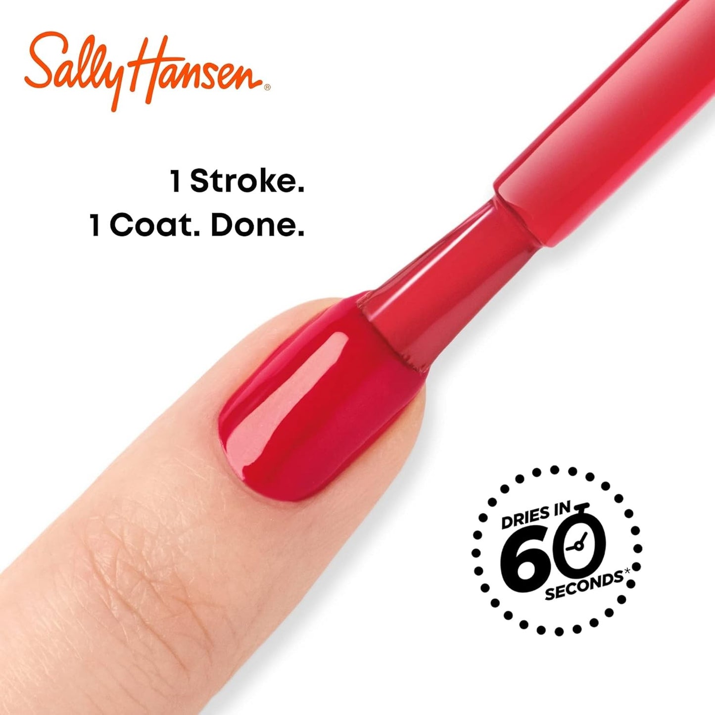 Sally Hansen Insta-Dri Nail Polish 530 Does Not Comcute Pale Yellow Lacquer