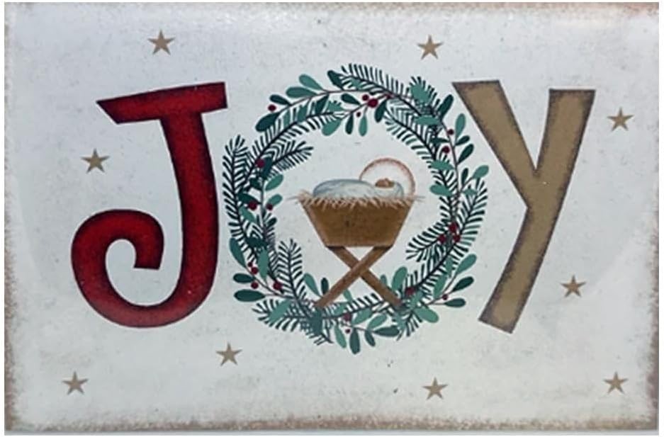 American Greetings Christmas Holiday Cards with Envelopes 4 3 4 x 7 1 4 Joy 16 Ct