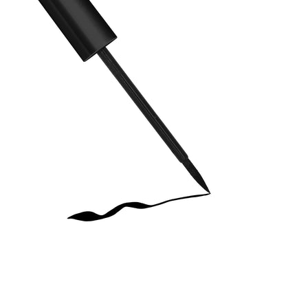 W7 Aye Aye Captain Liquid Eyeliner - Long-Lasting Black Liquid Precision Liner