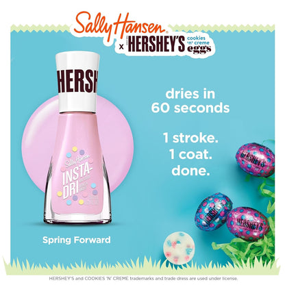 Sally Hansen Insta-Dri Hershey's 782 Spring Forward Pastel Rosy Pink Nail Polish