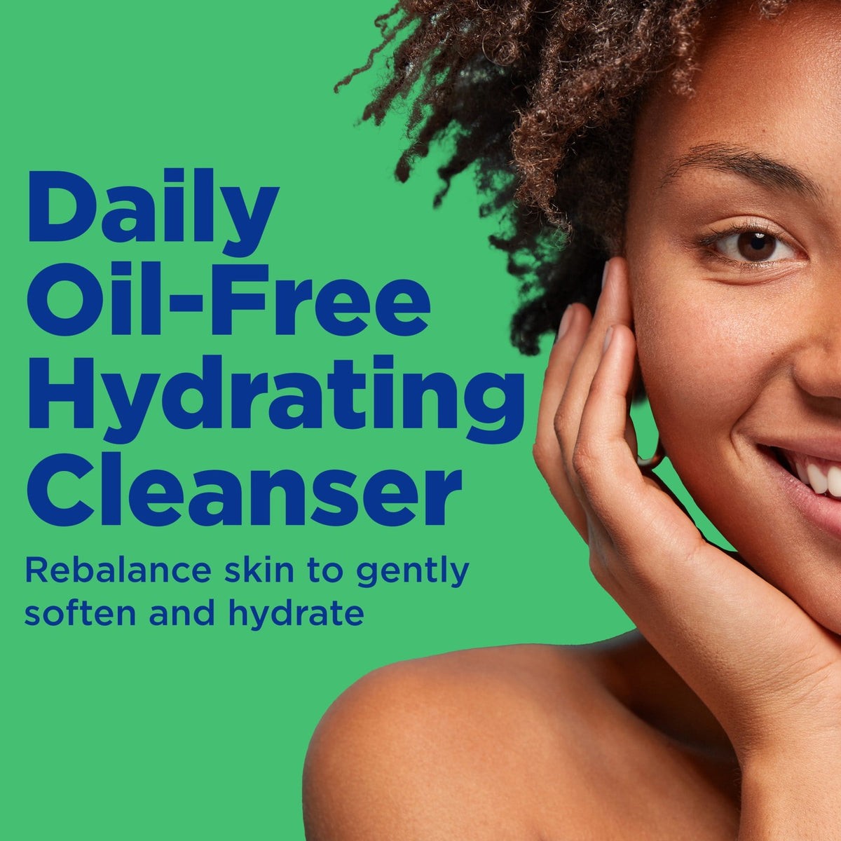 Differin Daily Oil Free Hydrating Cleanser Gentle Face Wash for Acne Prone Skin.