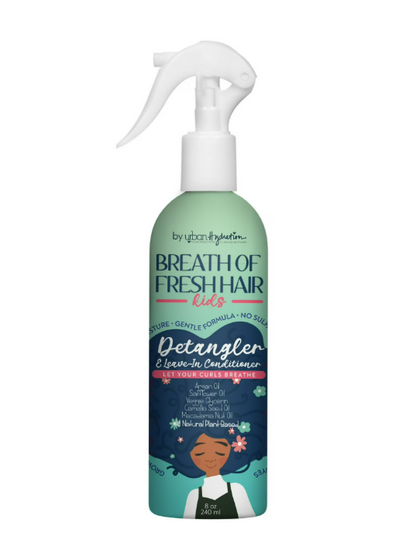 Urban Hydration Breath Of Fresh Hair Kids 3pc Set Co-Wash Detangler Style Lotion