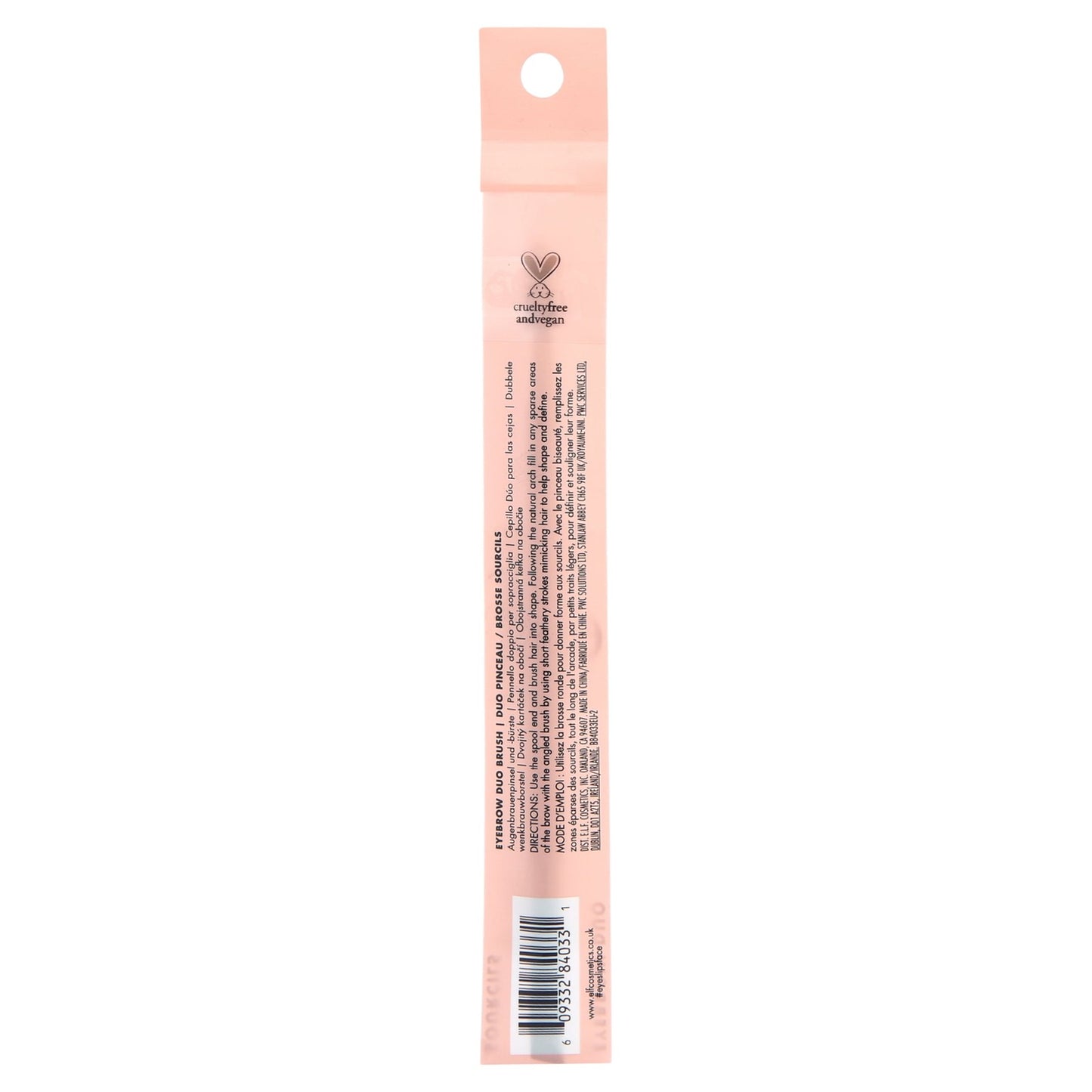 e.l.f. Eyebrow Duo Brush, 1 each