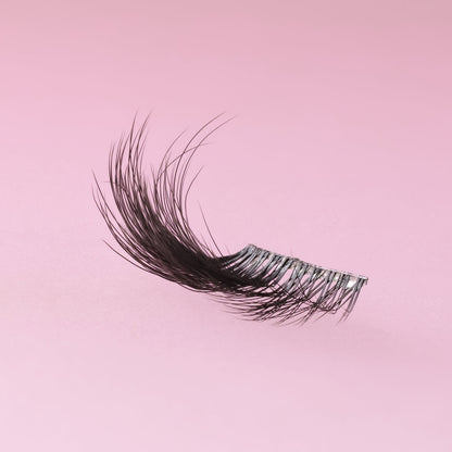 L.A. COLORS DRAMATILASH Faux Mink Lashes 3-Pack Soft Gaze CBEL535 3D Curl Reusab