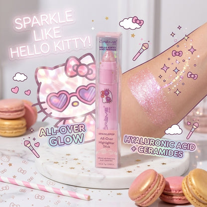 The Crème Shop x Hello Kitty Sparklepop All-Over Highlighter Stick Starbright 3g