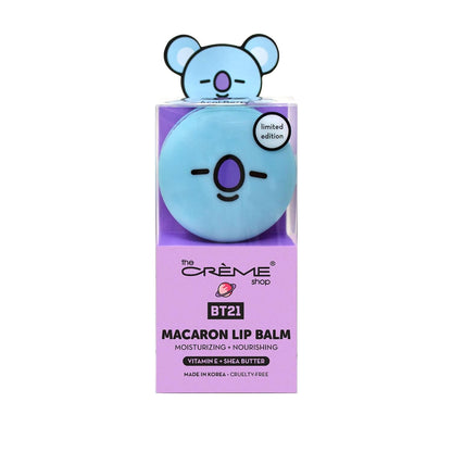 The Crème Shop BT21 KOYA Macaron Lip Balm - Açaí Berry