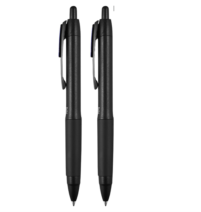 uniball 207 PLUS+ Retractable Gel Pen, Medium Point (0.7mm), Blue, 2 Pack
