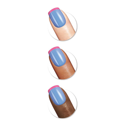 Sally Hansen Salon Effects® Perfect Manicure, Block Party, Press On Nails, Squar