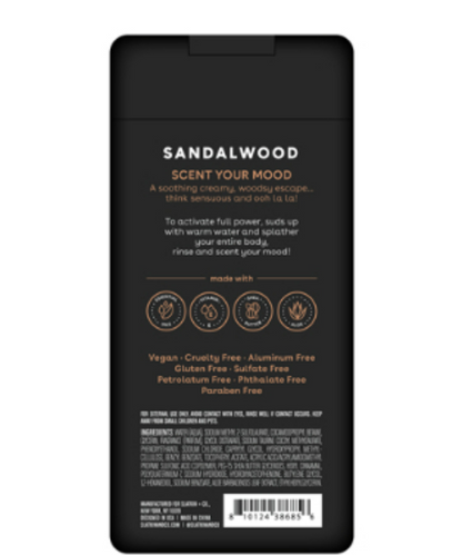 Dwell 212 Sandalwood Body Wash by Slatkin + Co 16 fl oz Men's Luxury Cleanser