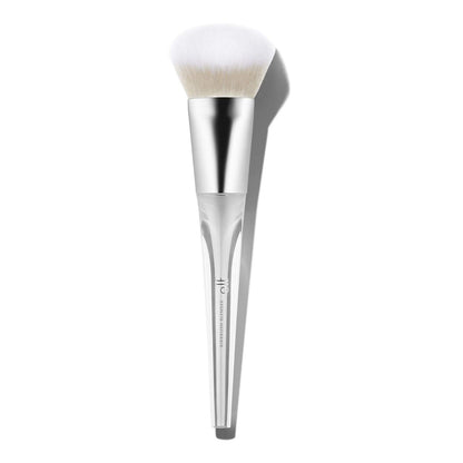 e l f Precision Airbrush Blender Angled Makeup Brush For Applying Liquids Creams Or Powders Creates Sheer Or Full Coverage Vegan Cruelty Free