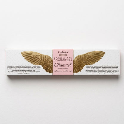Goloka Archangel Incense 7 Pack Set Michael Gabriel Raphael Uriel Chamuel Zadkie Jophiel