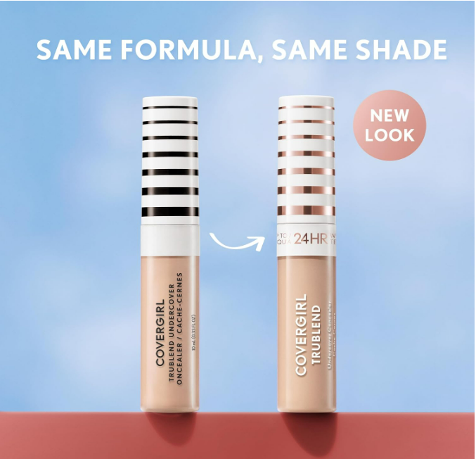 COVERGIRL TruBlend Undercover Concealer, Buildable, Full Coverage D300 Bronze
