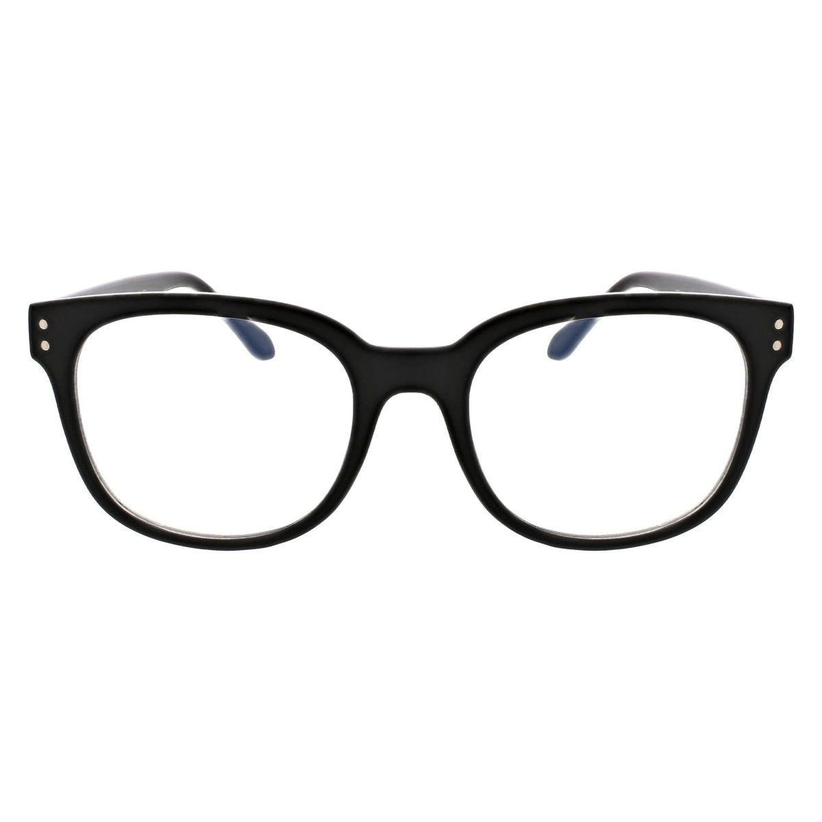 Flower Eyewear Blue Light Blocking Glasses, Style Hazel, Black - 1 Pack