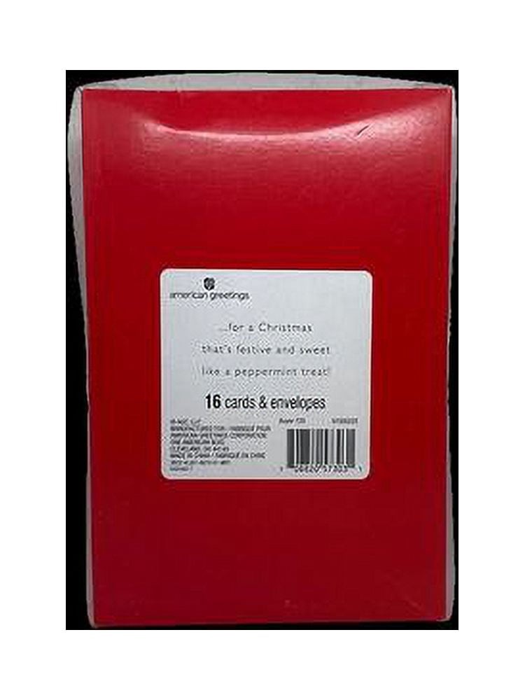 American Greetings Christmas Holiday Cards with Envelopes 4 3 4 x 7 1 4 Hot Chocolate 16 Ct