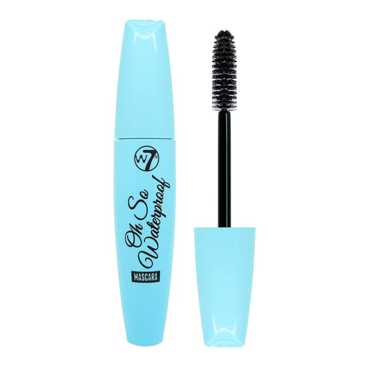 W7 Oh So Waterproof Blackest Black Mascara, 0.503 Ounce