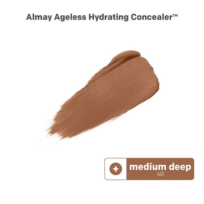 2 Pack Almay Ageless Hydrating Concealer 040 Medium Deep Hyaluronic Acid 0.37oz