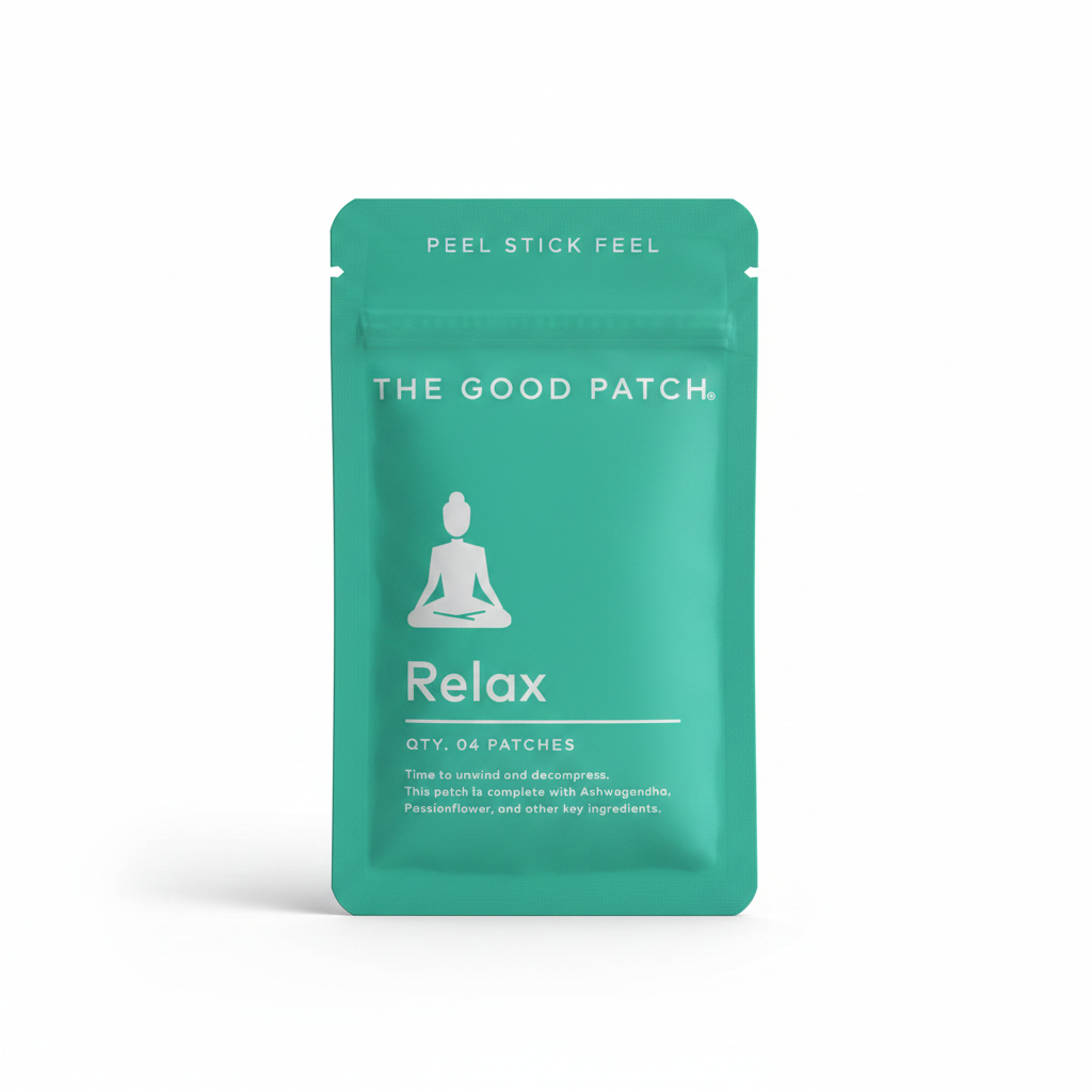 The Good Patch 5-Pack Set: B12 Awake, Dream, Relax, Rescue, Cycle (20 Patches)