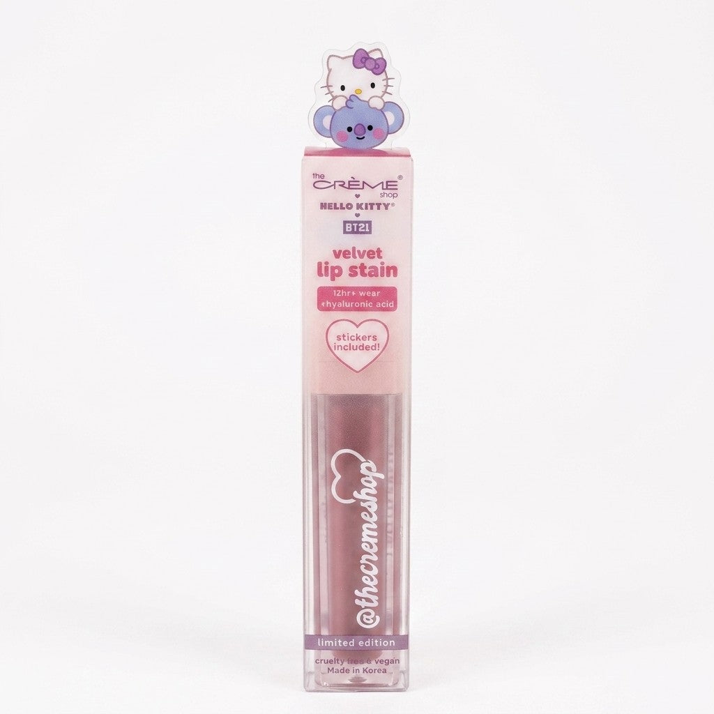 The Crème Shop x Hello Kitty x BT21 Velvet Lip Stain Sweet Dreams Koya 7.5g