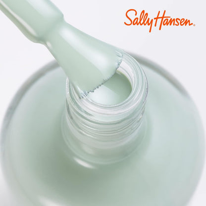 Sally Hansen Miracle Gel Neons Salon Quality Nail Polish Gel Like Formula Two Step System No UV Light Needed Long Lasting Opaque 52 Electri lime Neon Green Nail Polish