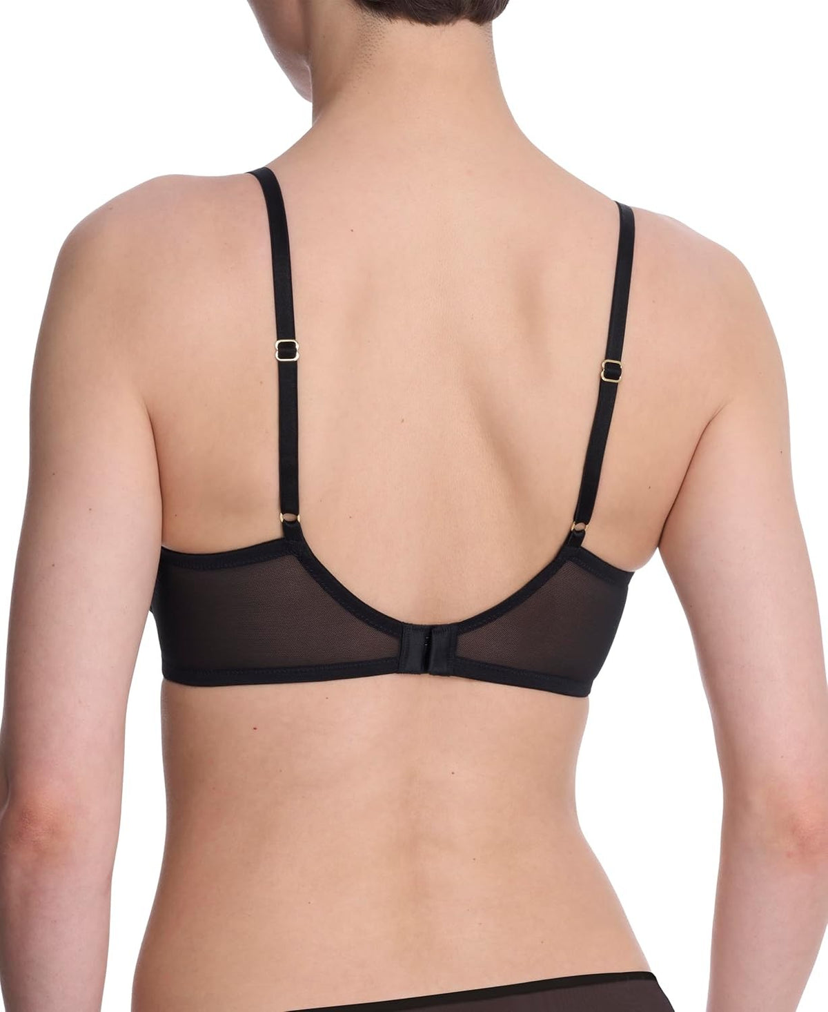 Natori Women's Flora Unlined Balconette Underwire 714150, Black, 36DD