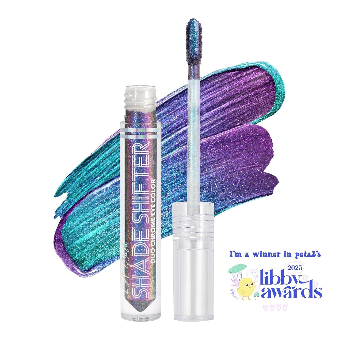 L.A. Girl Shade Shifter Duo Chrome Eye Color, Tinsel GES244