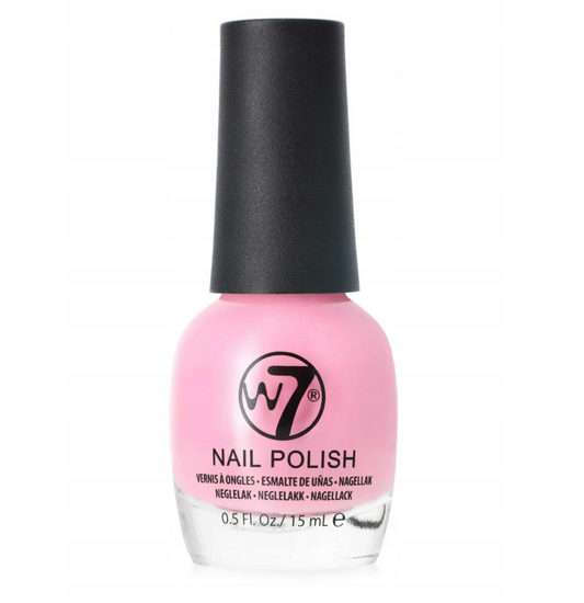 W7 Nail Polish Pink About It NP133A 15ml 0.5oz Long Lasting High Gloss