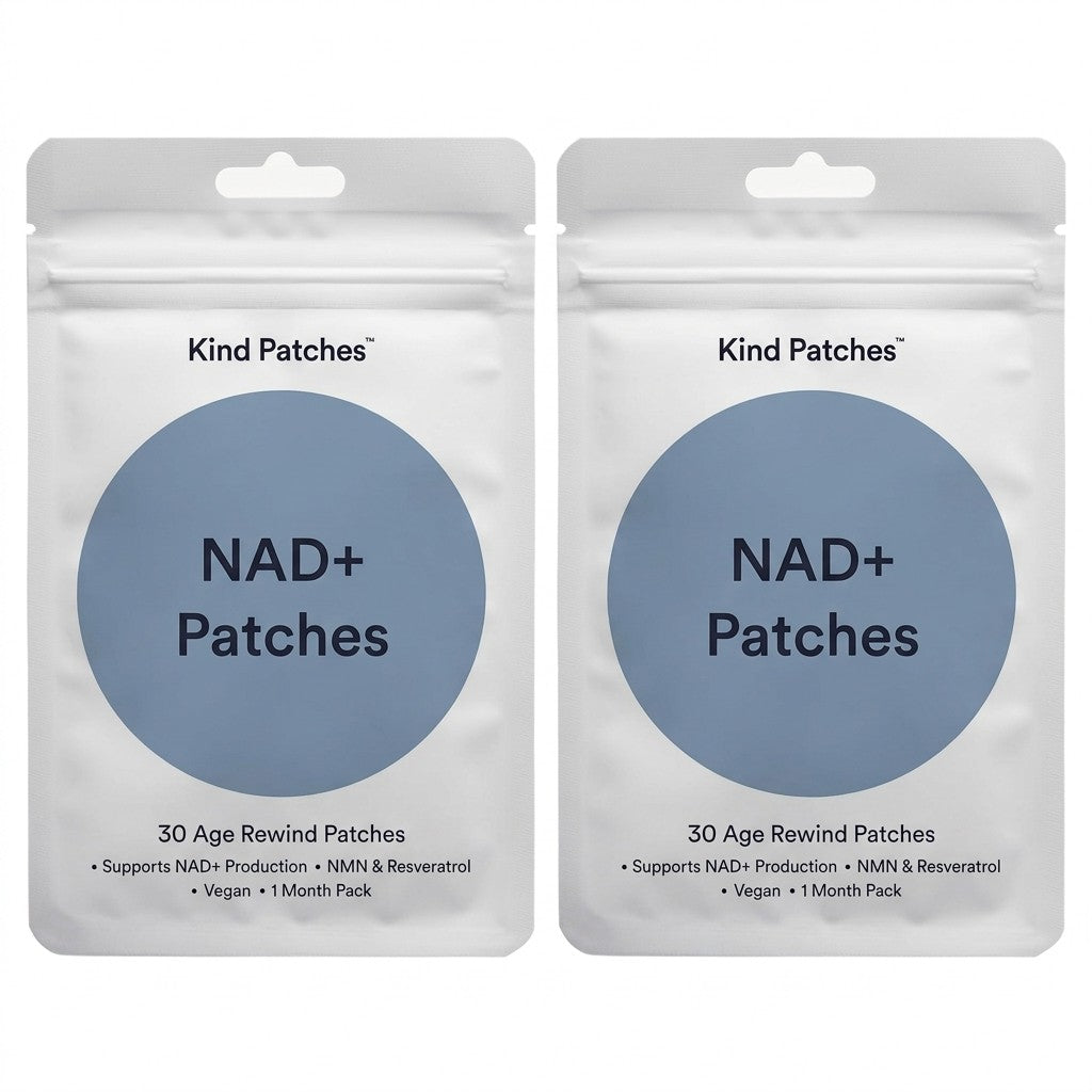 2 Pack Kind Patches NAD+ (60 Patch)