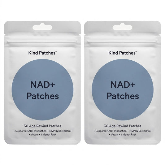 2 Pack Kind Patches NAD+ (60 Patch)