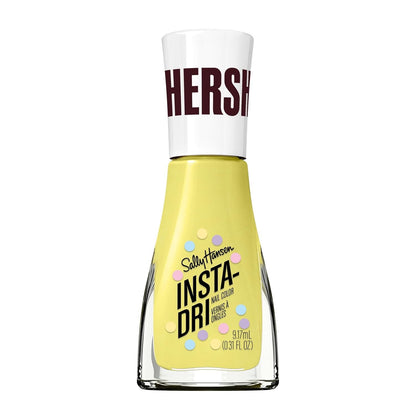 Sally Hansen Insta-Dri Hershey's Cookies 'n' Creme Eggs Nail Polish | Quick Dry, Long Lasting, Streak-Free Shine | Opaque, Glossy | 784 Tulip Temptation | Soft Green Yellow Nail Color