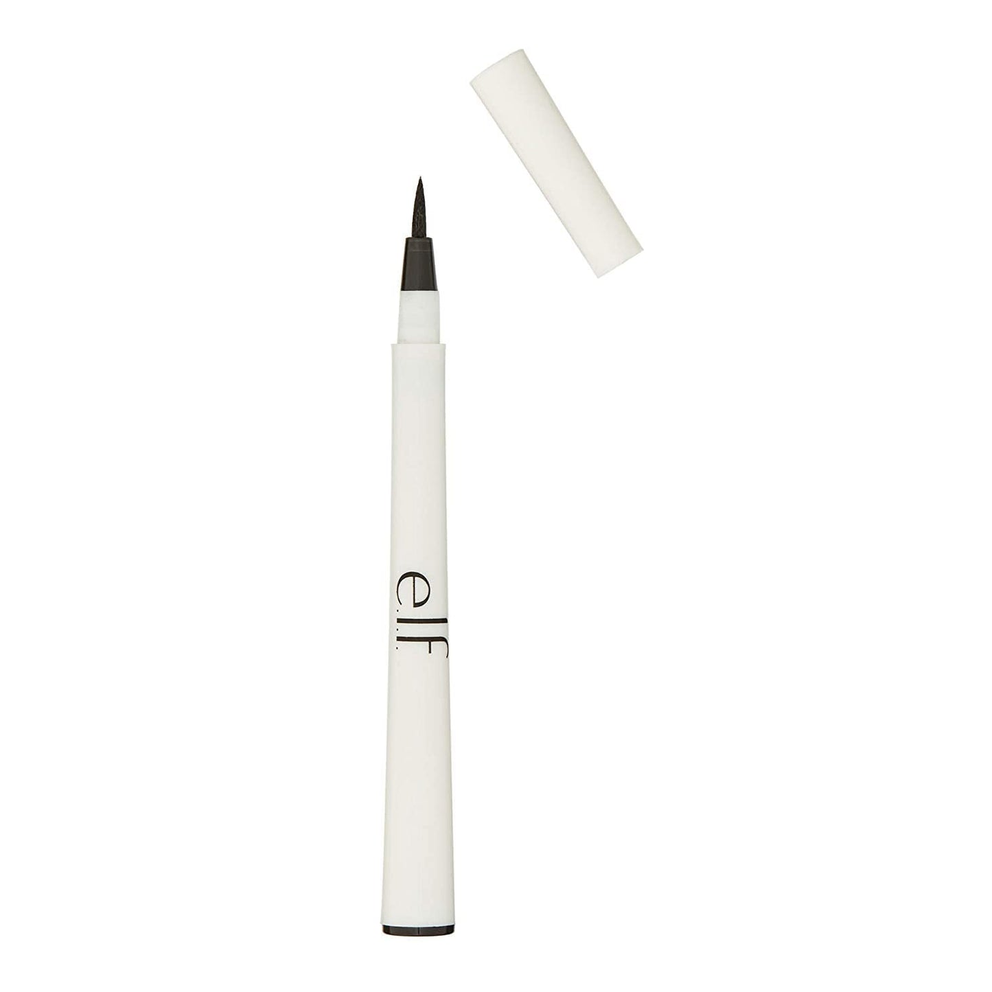 2 Pack E.L.F. Eyeliner Pen Felt Tip Black Long Lasting Liquid Eyeliner 0.05 Oz
