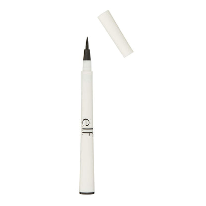2 Pack E.L.F. Eyeliner Pen Felt Tip Black Long Lasting Liquid Eyeliner 0.05 Oz