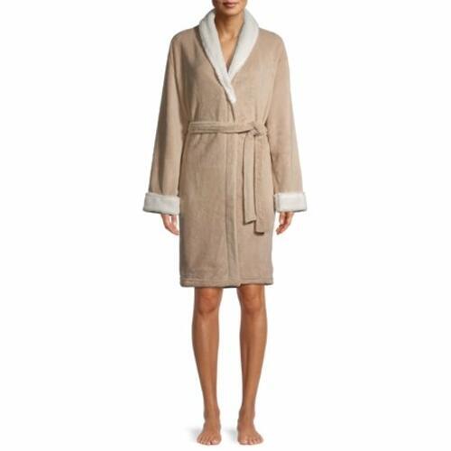 Blue Star Clothing Solid Print Evening Robe (Women's) 1 Pack