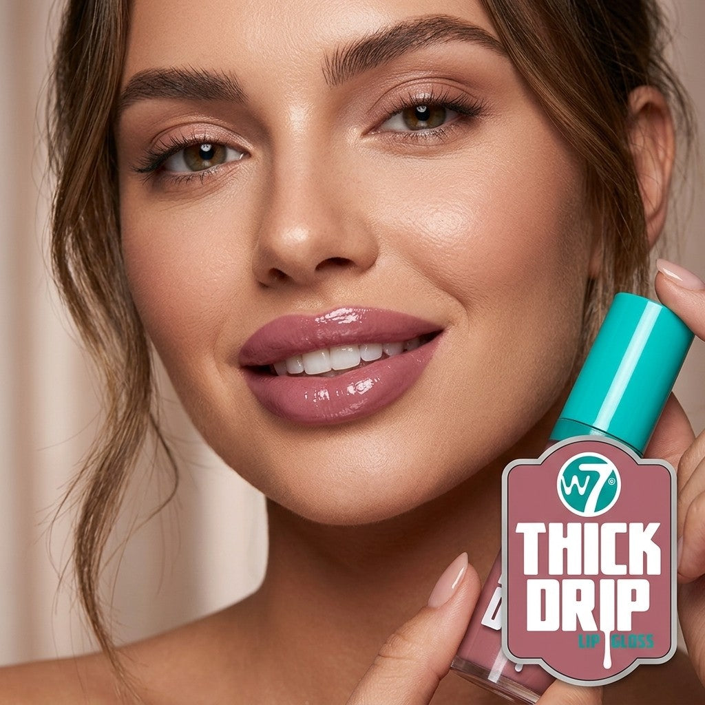 W7 Thick Drip Lip Gloss - Too Close - 0.16 fl oz