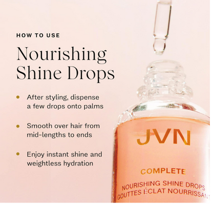 JVN Complete Nourishing Shine Drops, 1.7 Fl Oz