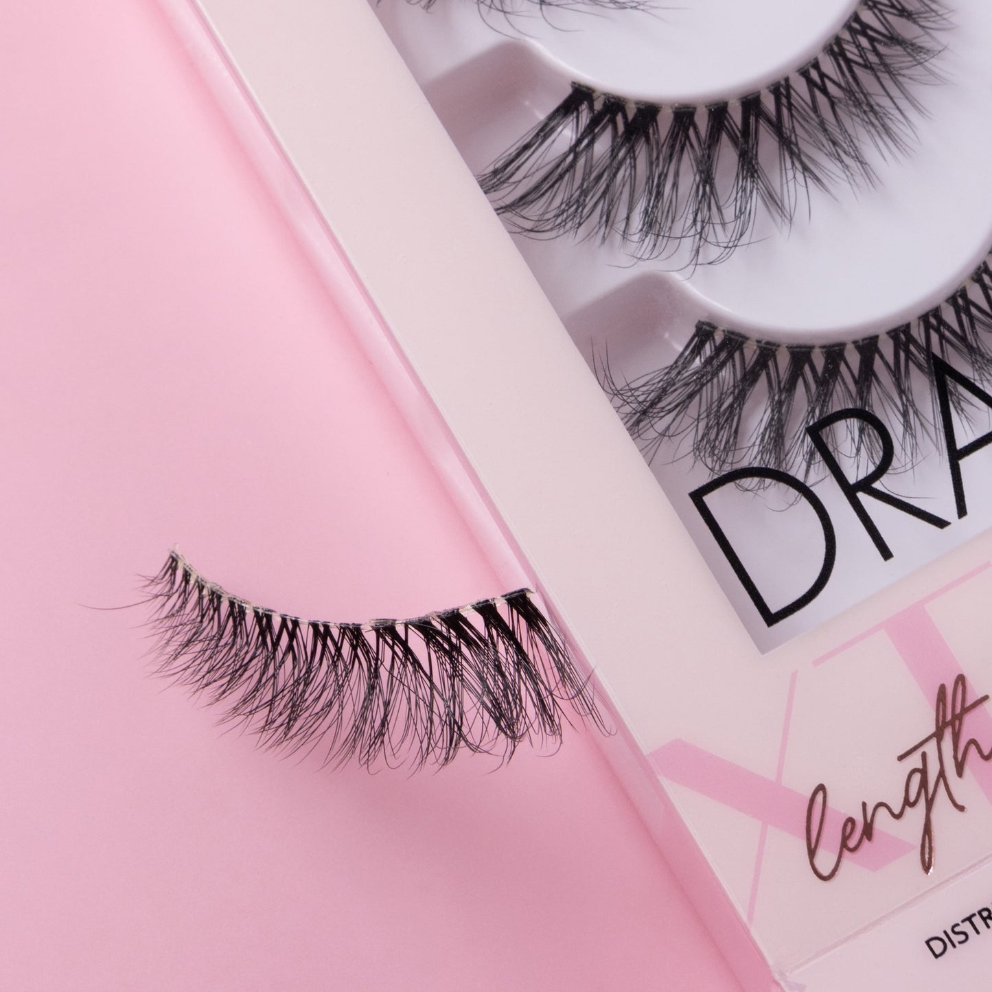 L.A. COLORS DRAMATILASH Faux Mink Lashes 3-Pack Soft Gaze CBEL535 3D Curl Reusab