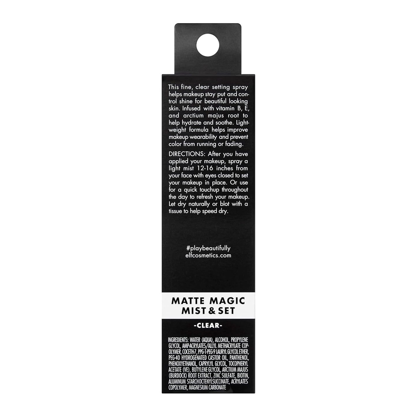 e l f Matte Magic Mist Set Small Lightweight Long Lasting Mattifying Revitalizes Controls Shine Refreshes Hydrates All Day Wear 2 0 Fl Oz