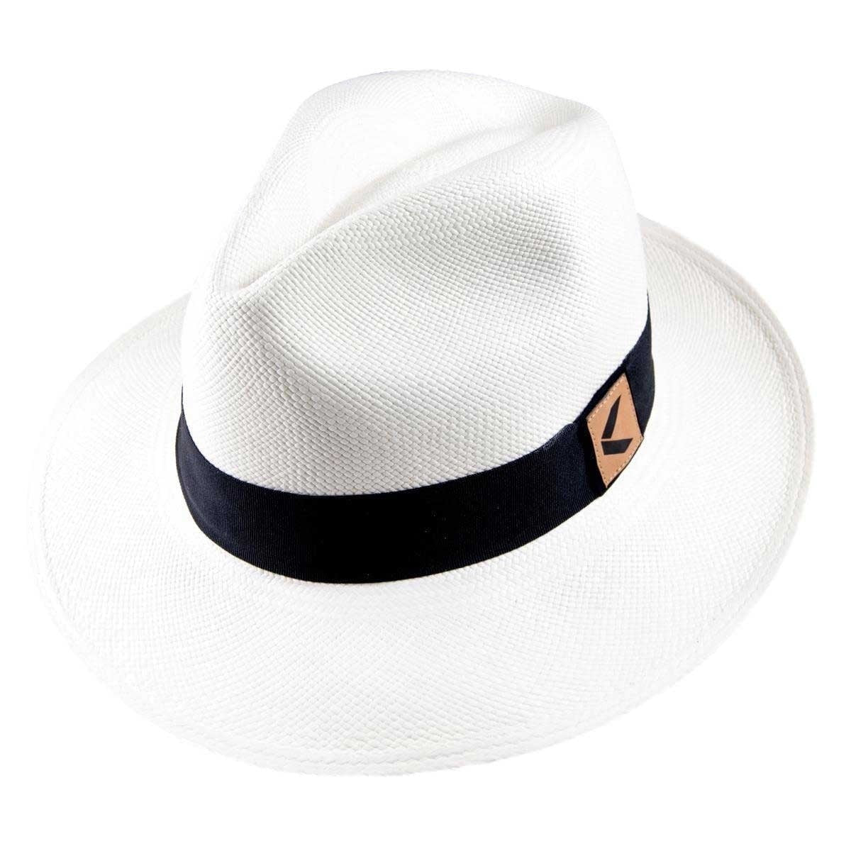 Toquilla Straw Panama Hat Ecuador Handwoven (M58) - Fedora Style with Gift Bag