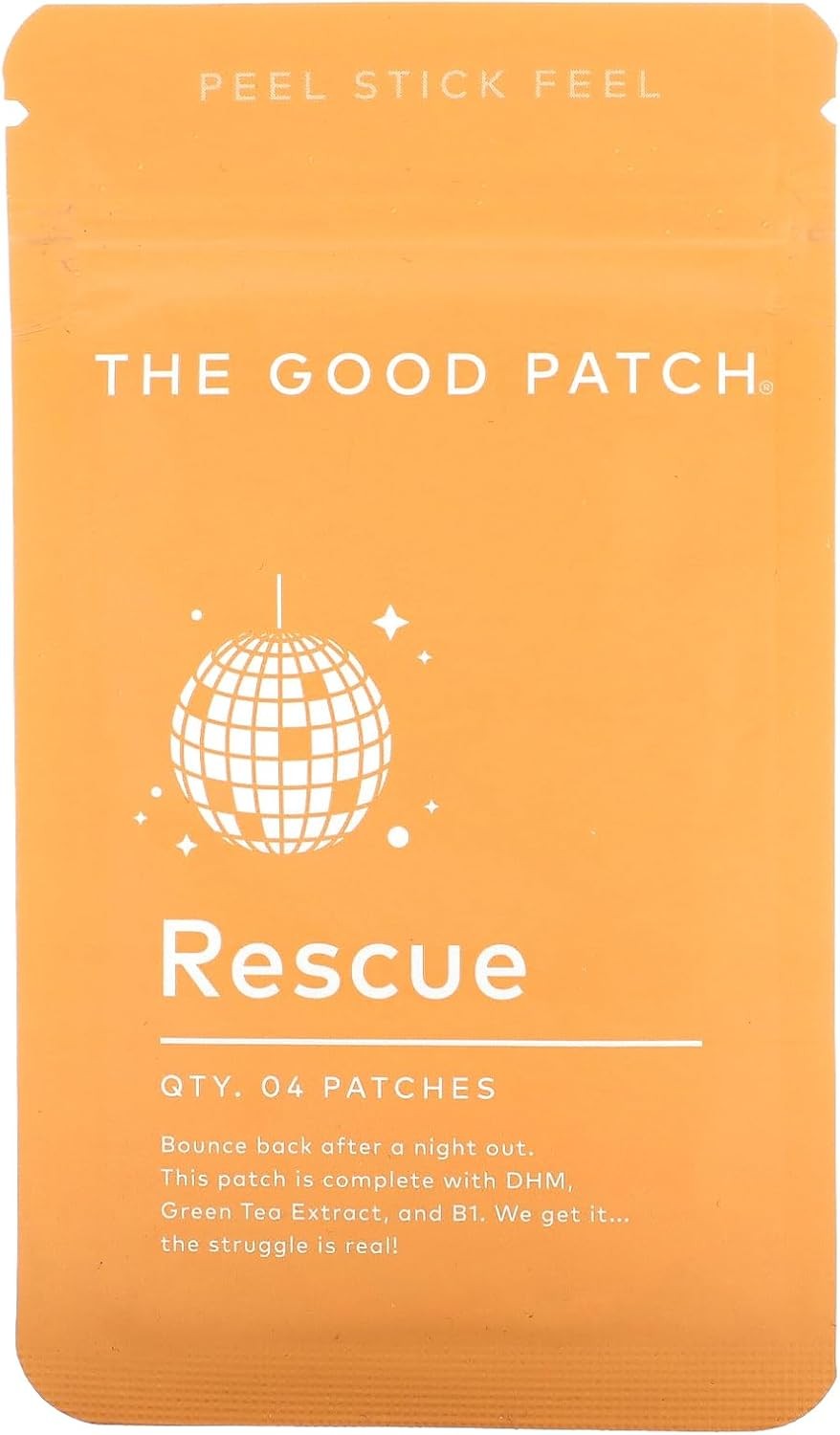 The Good Patch Rescue 16 Patches (4x4) DHM Vitamin B1 Recovery After Night Out