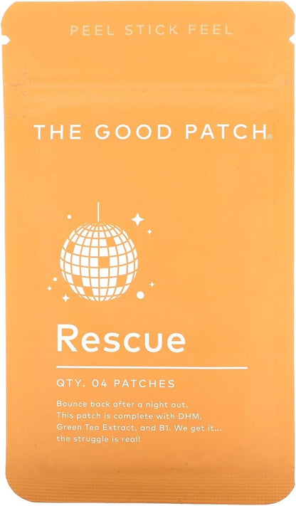 The Good Patch Rescue 16 Patches (4x4) DHM Vitamin B1 Recovery After Night Out