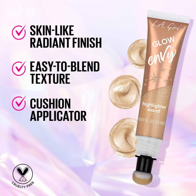 L.A. Girl Glow Envy Highlight Wand, Nightlife GBL575