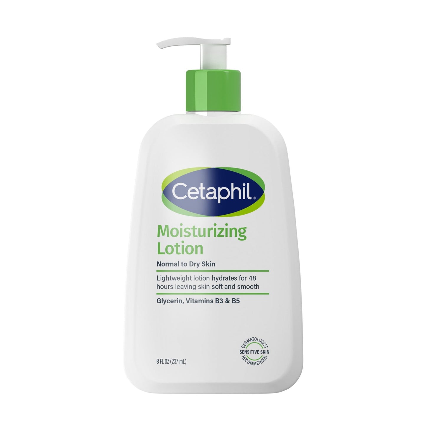 Cetaphil Moisturizing Lotion for Normal to Dry Skin, Hydrating Fragrance Free, 8 fl oz