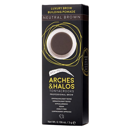 Arches and Halos Luxury Brow Building Pomade - Vegan Eyebrow Pomade Neutral Brow